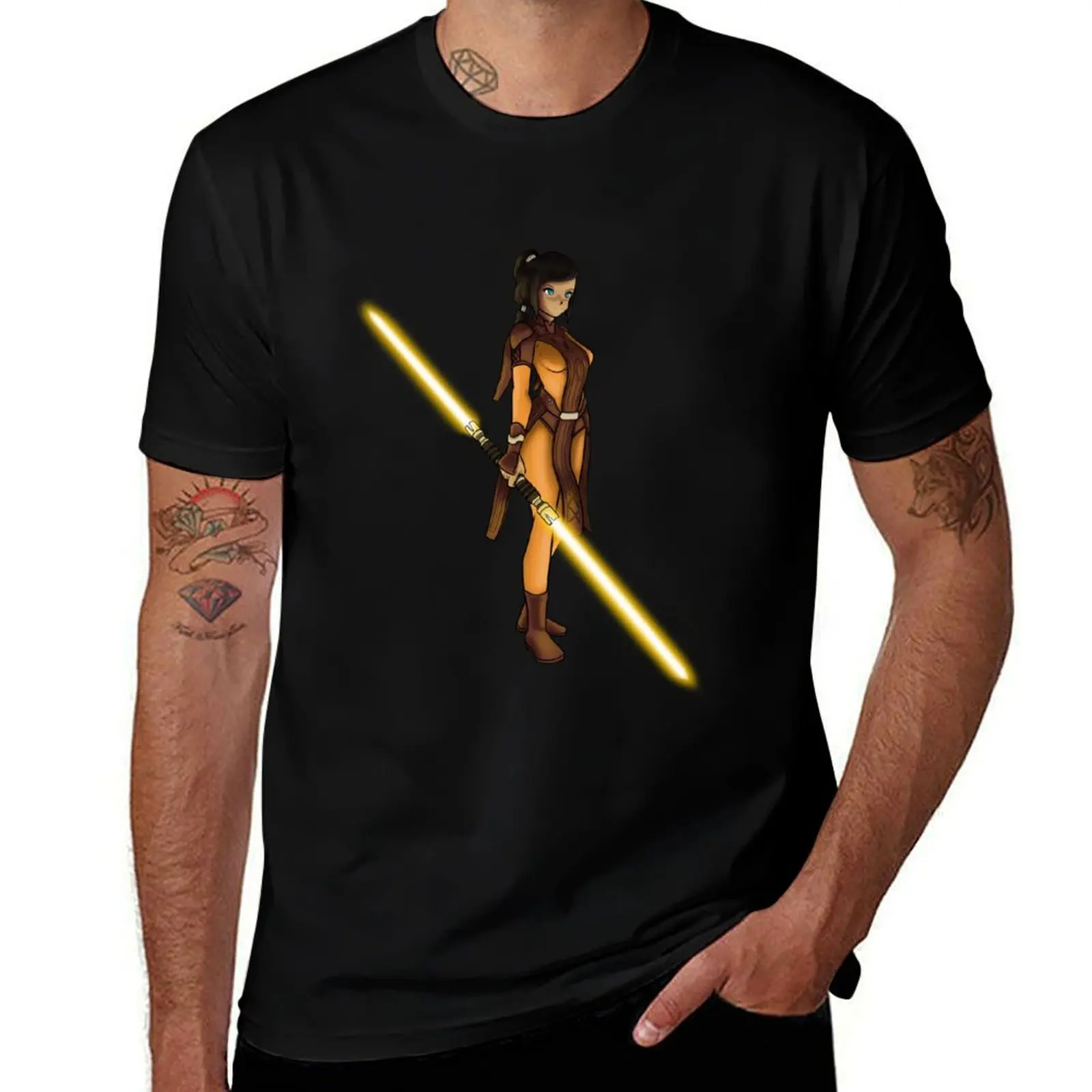 

Bastila Shan: KOTOR T-Shirt Sports Casual Breathable Tee Shirt