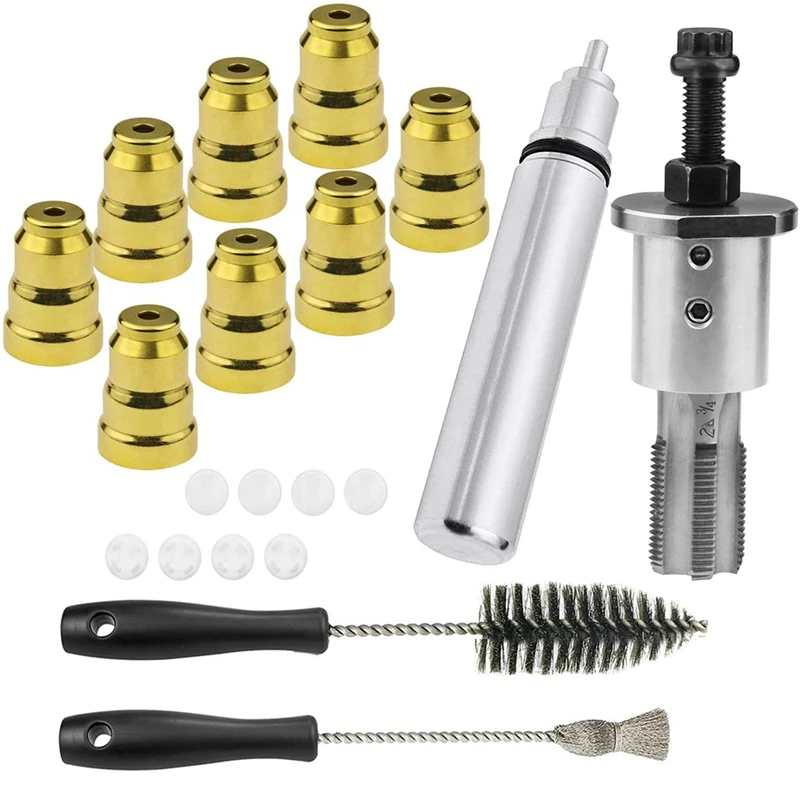 Injector Sleeve Cup Removal & Installation Tool With Parts Kit 1994-2003 For Ford Powerstroke 7.3L And Navistar T444E