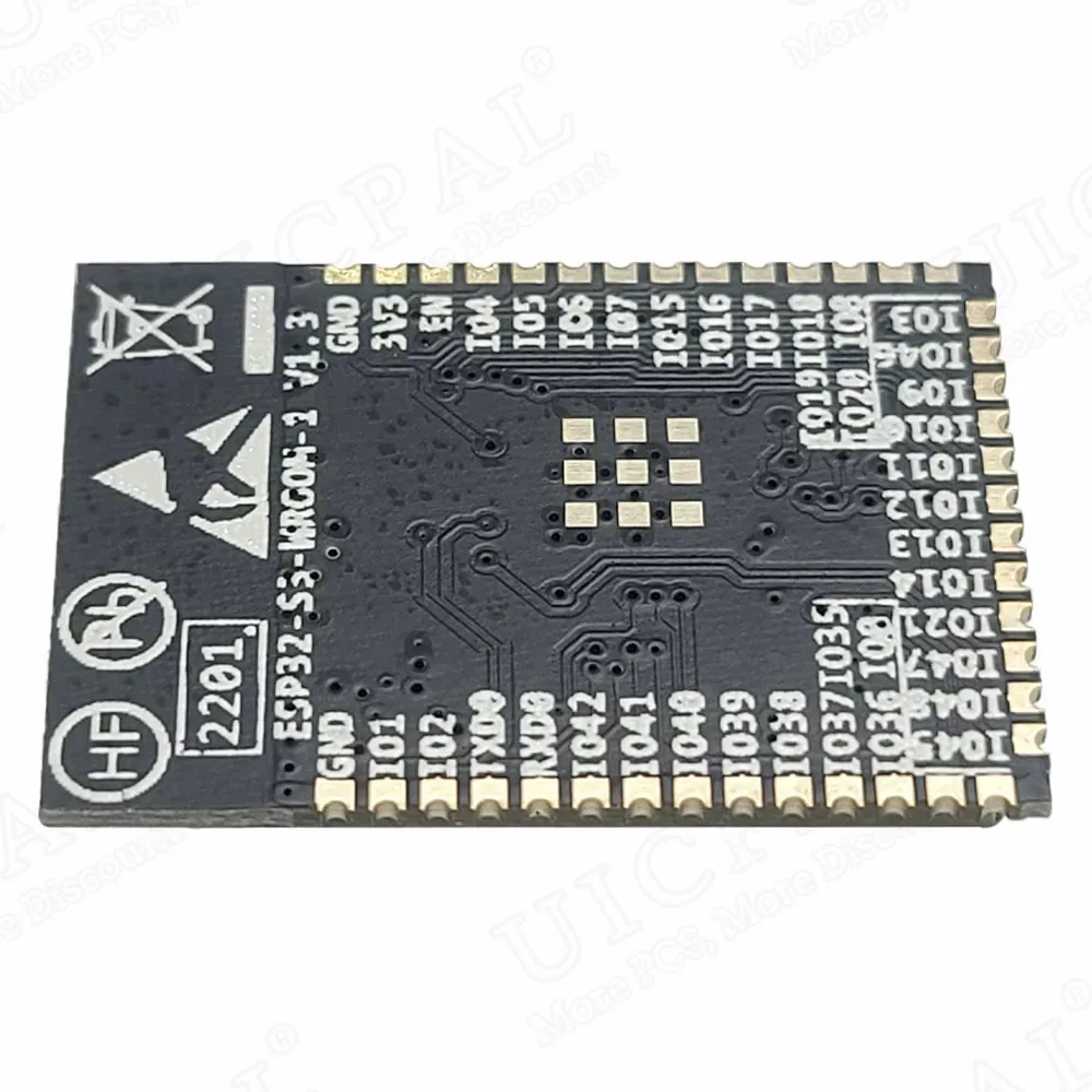 ESP32-S3-WROOM-1 ESP32 S3 N16R8 2.4G Wifi BT Module 32-Bit Dual-Core Low Power 8MB PSRAM 16MB Flash