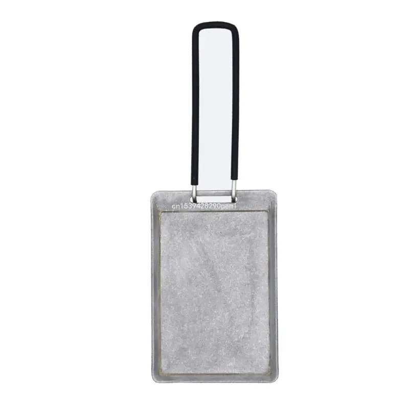 Portable Grill Pans Rectangle Small Baking Pans for Travel Hiking Camping