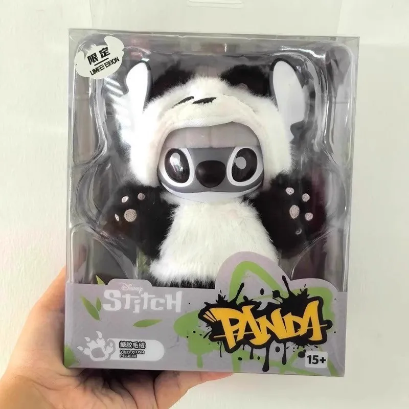 

Аутентичный Miniso Limited Edition Stitch Genz Street Limited Panda, плюшевая милая модная кукла, подвеска, можно использовать в качестве подарочного орнамента