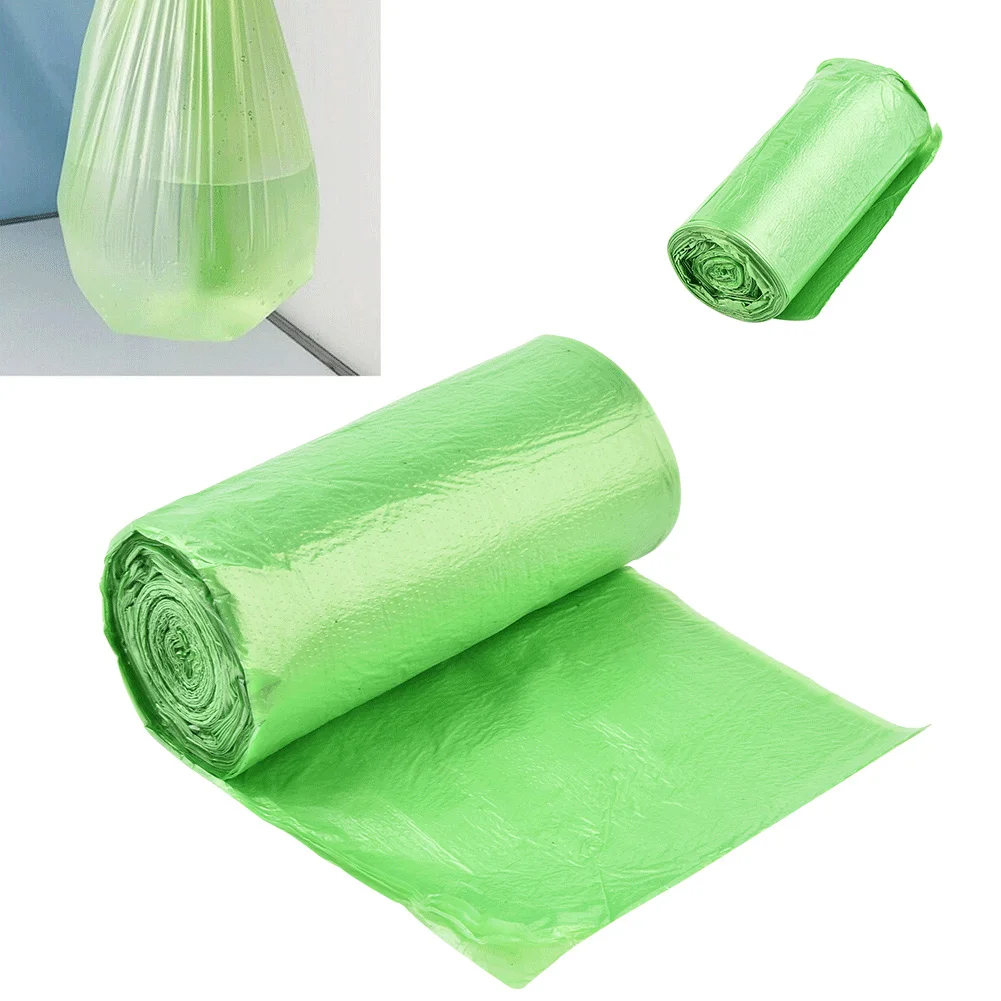 Camping Biodegradable Bag Useful Clean Home Home Clean PE Portable Thick Toilet 1 Volume Green Hiking Brand New