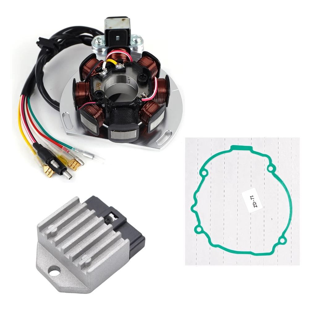 

Stator Coil Gasket Regulator Rectifier Kit for K-TM 125 200 2k-3 model 125 200 SX SXS EXC EXE MXC 125 Super Moto 200 Jackpinner