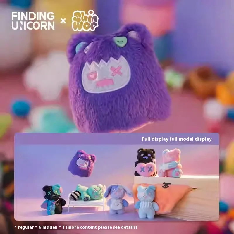 

2025 Up-To-Date 100% Genuine Shinwoo Bear Clinic Series Blind Box Cute Pendant Birthday Gift Collection Gift