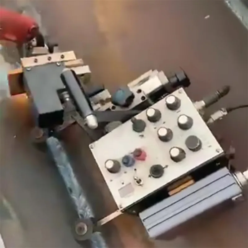 Portable and Simple Beam Welding Machine for Steel Structure Production Line