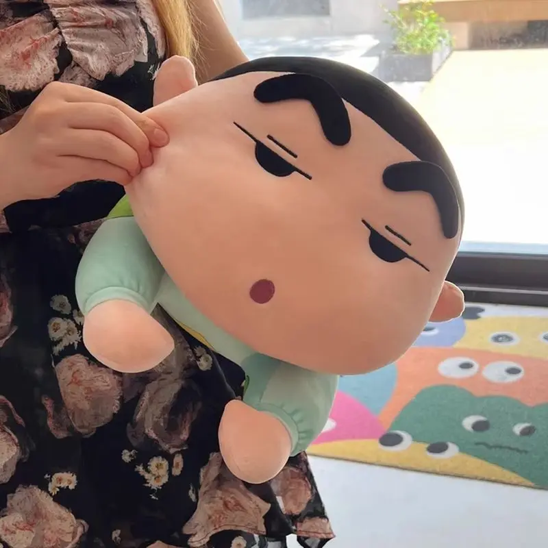 

Cute Crayon Shin-chan Plush Toy Very Soft Cartoon Anime Stuffed Plushies Doll Big Size Hugging Doll for Children Girl Gifts