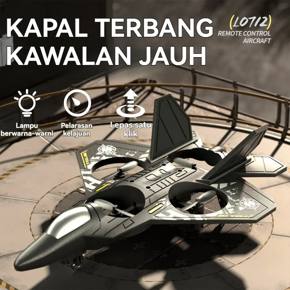 

Новый 2,4 ГГц пенопластовый самолет с дистанционным управлением, водонепроницаемый аварийно-стойкий самолет, игрушечный трюковый рулон, крутой свет, радиоуправляемый истребитель