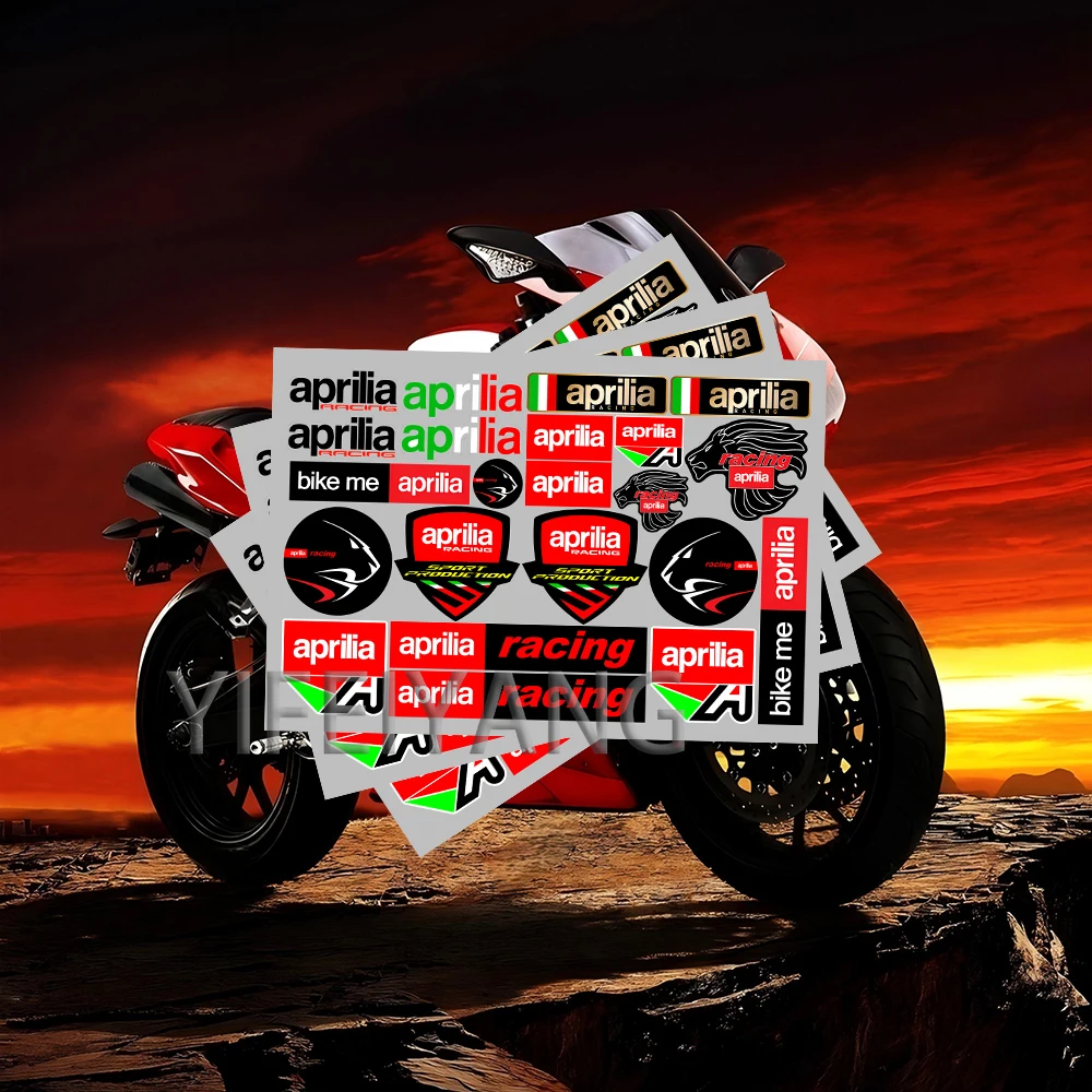 

A-Aprila Moto Sticker Auto Body Bumper Windows Motorcycle Laptop Walls Vinyl Film Decal Car Tuning Accessories