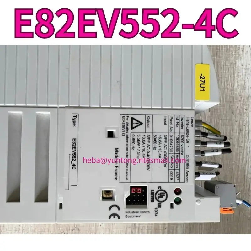 

Used 5.5KW frequency converter E82EV552-4C