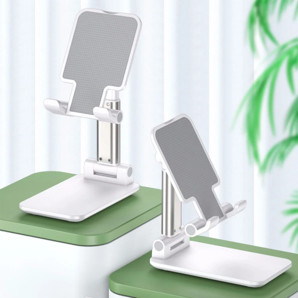 Mobile Phone Holder Stand Desktop Lazy Bedside Bracket Support Stand Foldable Hoisting Multi-Function Telescopic Holder