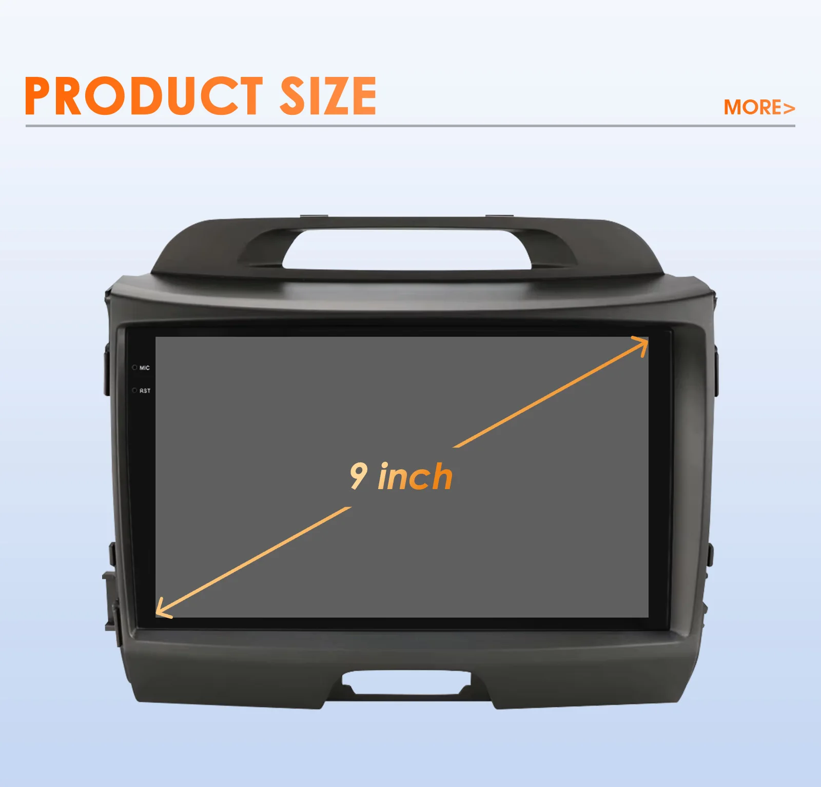 For KIA Sportage 2010 2011 2012 2013 2014 2015 2016 2Din Car Android Radio Player 2 Din Autoradio Video Multimedia GPS Navi WiFi