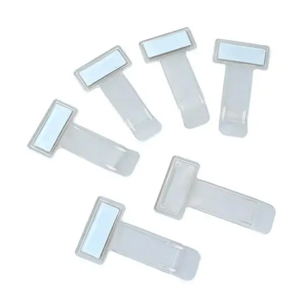 2-6pack 6Pcs Car Windscreen Parking Ticket Clip Holder Transparent for car
