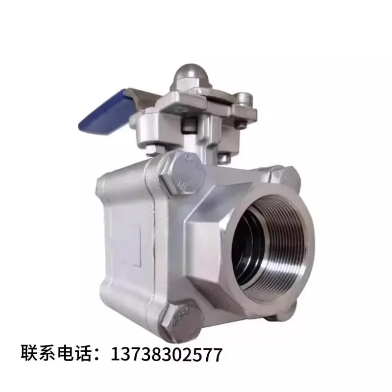 High pressure three piece high platform Q11F-64P ball valve with 100 pressure threaded high pressure welded ball valve