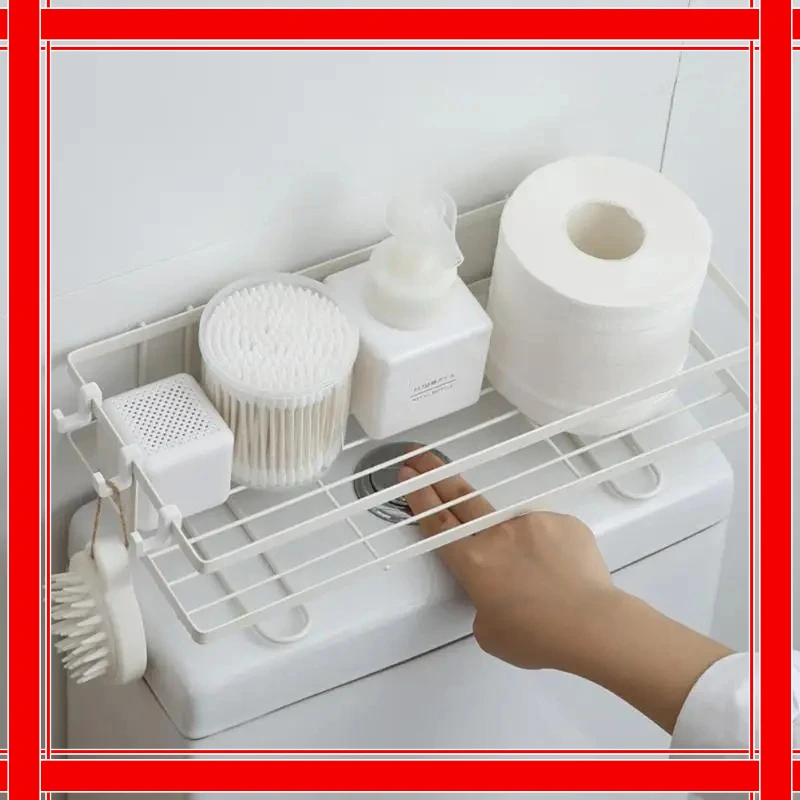 Neue Multifunktionale Punch-freies Badezimmer Regal WC Über Wc Rack Wc Papier Halter Handtuch Steht Waschmaschine Lagerung Racks