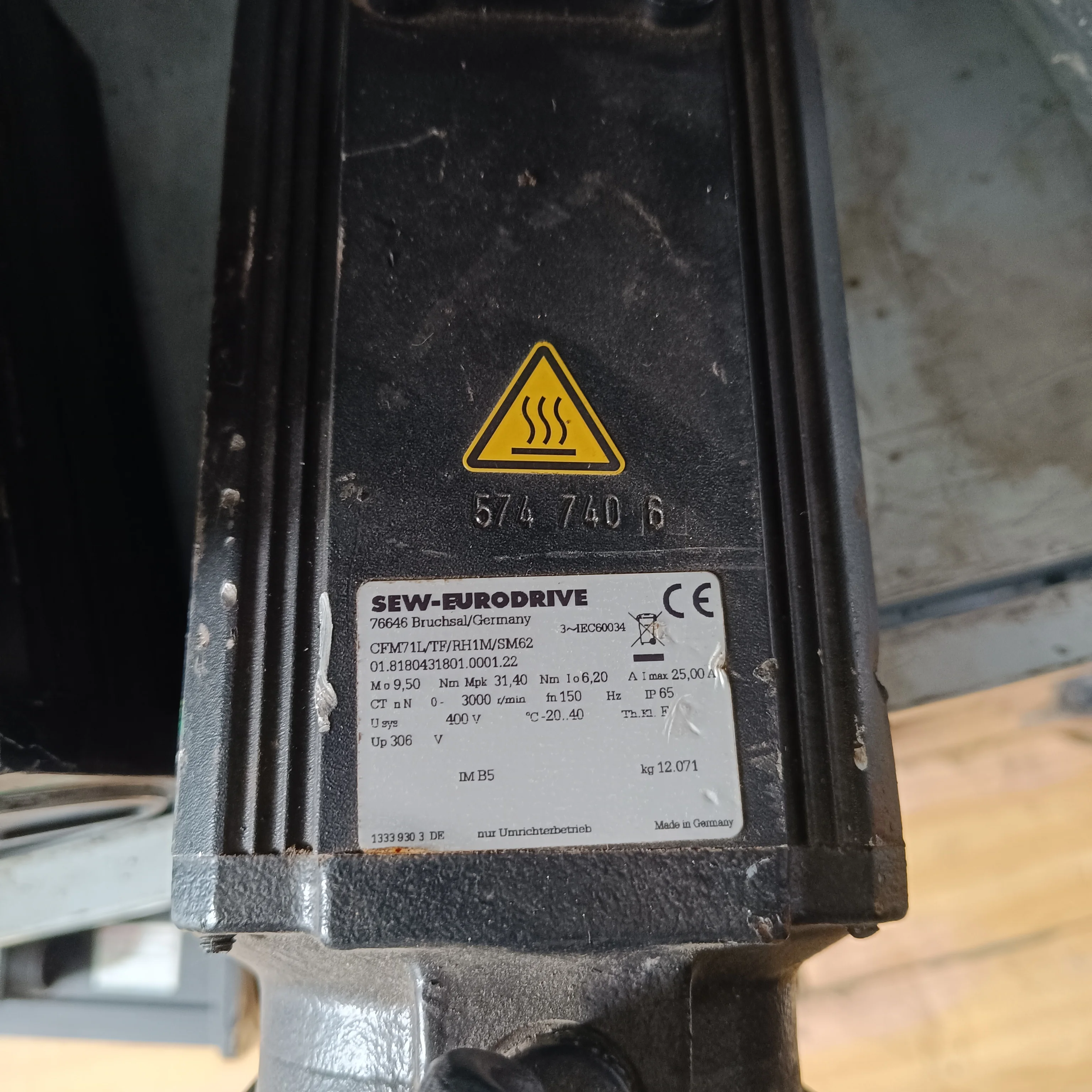 Servo Motor CFM71L/TF/RH1M/SM62