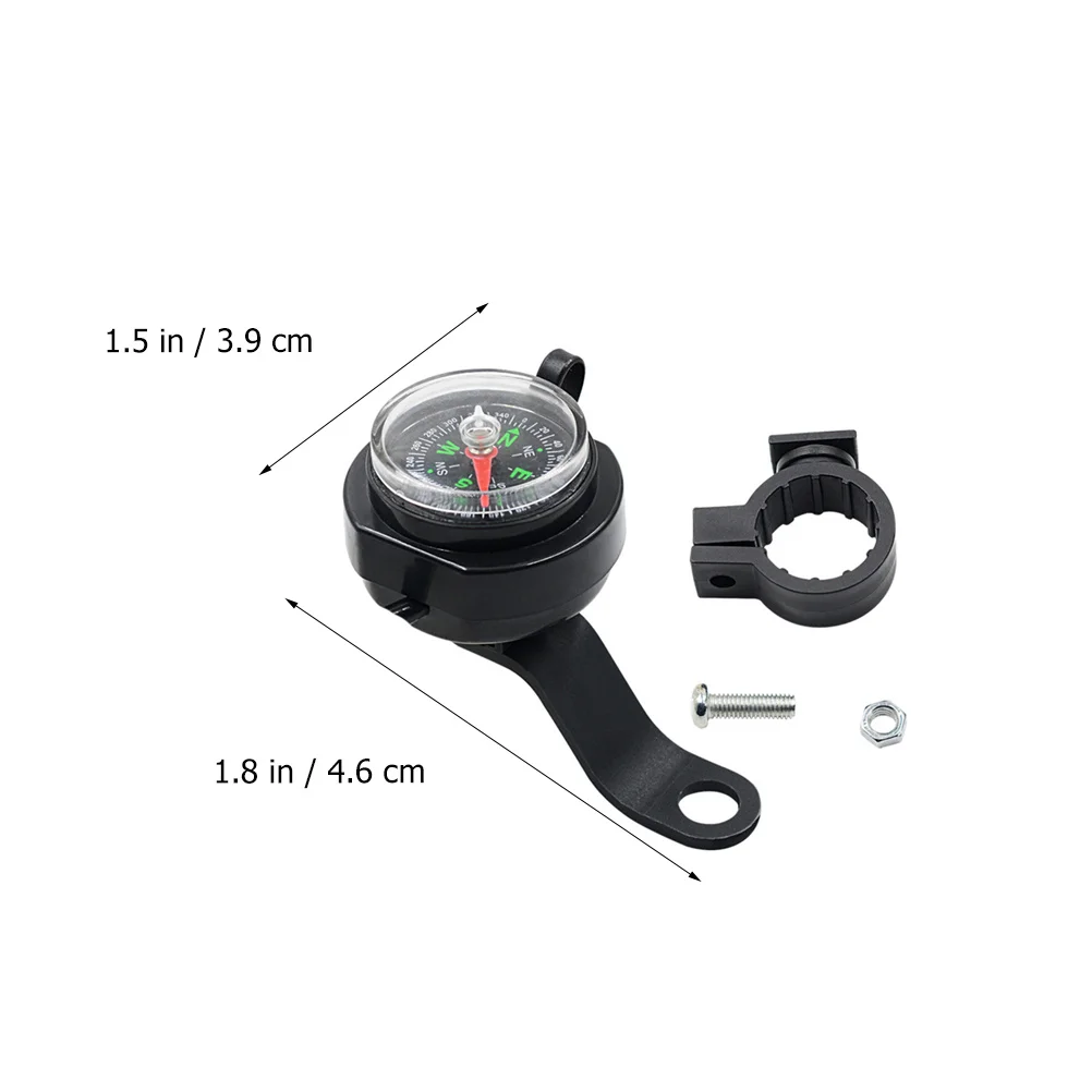 

2Pcs Motorcycle USB Black Durable Waterproof Compass Fast Charge Mobile Phone Handlebar Navigation Device
