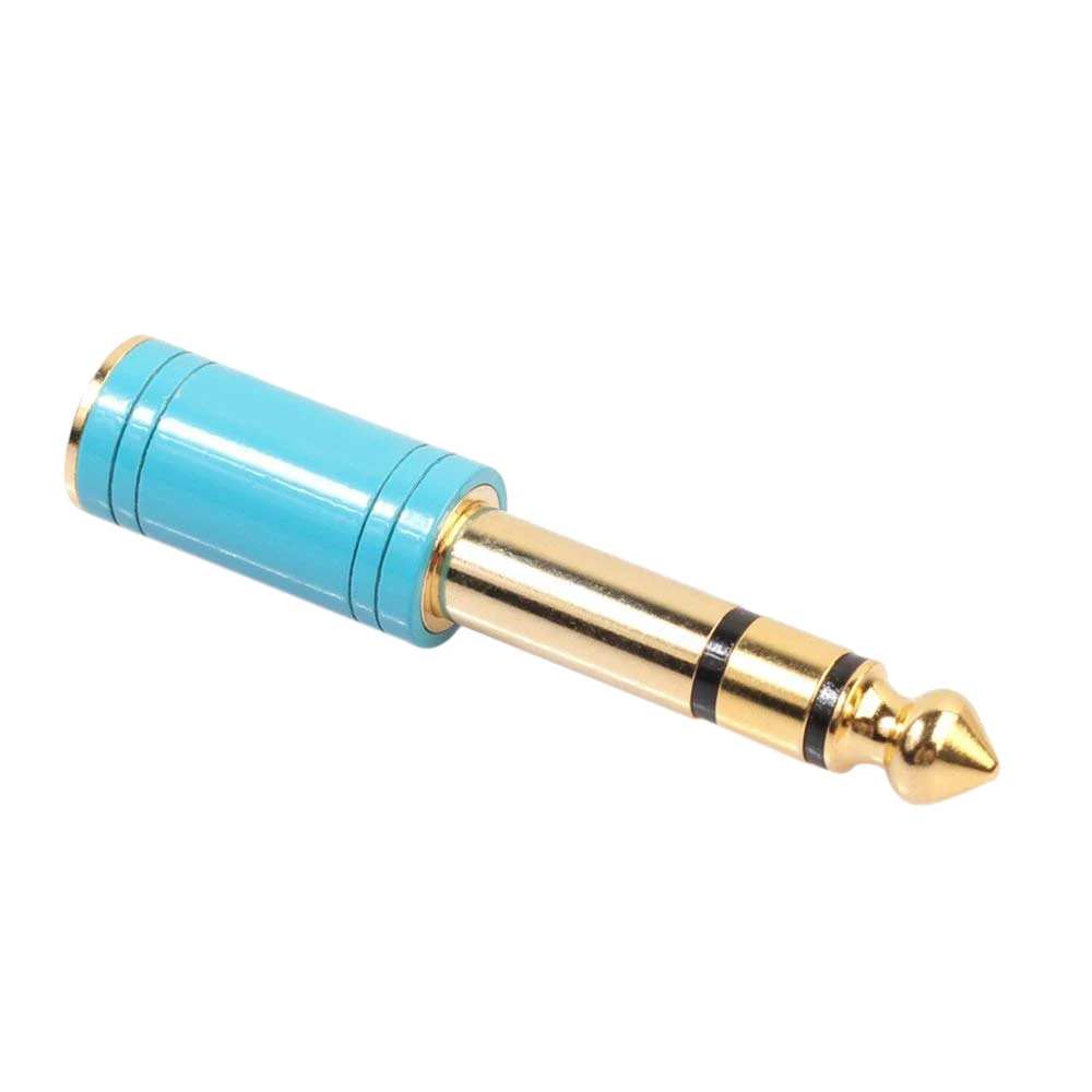 M16K6.5mm 6.35mm 1/4inch Male to 3.5mm 1/8inch Female Jack Stereo Headphone AUX Cable Audio Adapter Plug For Guitar Plug