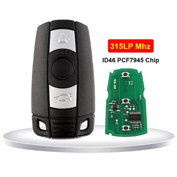 Uzaktan Araba Anahtarı BMW X5 X6 E60 E61 E90 E70 E71 E87 Z4 E91 E92 E82 E88 E89 E72 1 3 5 6 Serisi 315 433 868 Mhz ID46 PCF7945 Çip