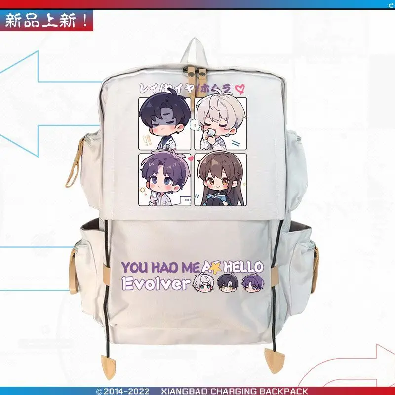 Love And Deep Space Merchandise Xing Hui Li Shen Qi Yu Cartoon Anime Two-Dimensional Backpack Casual School Bag Ww Anime