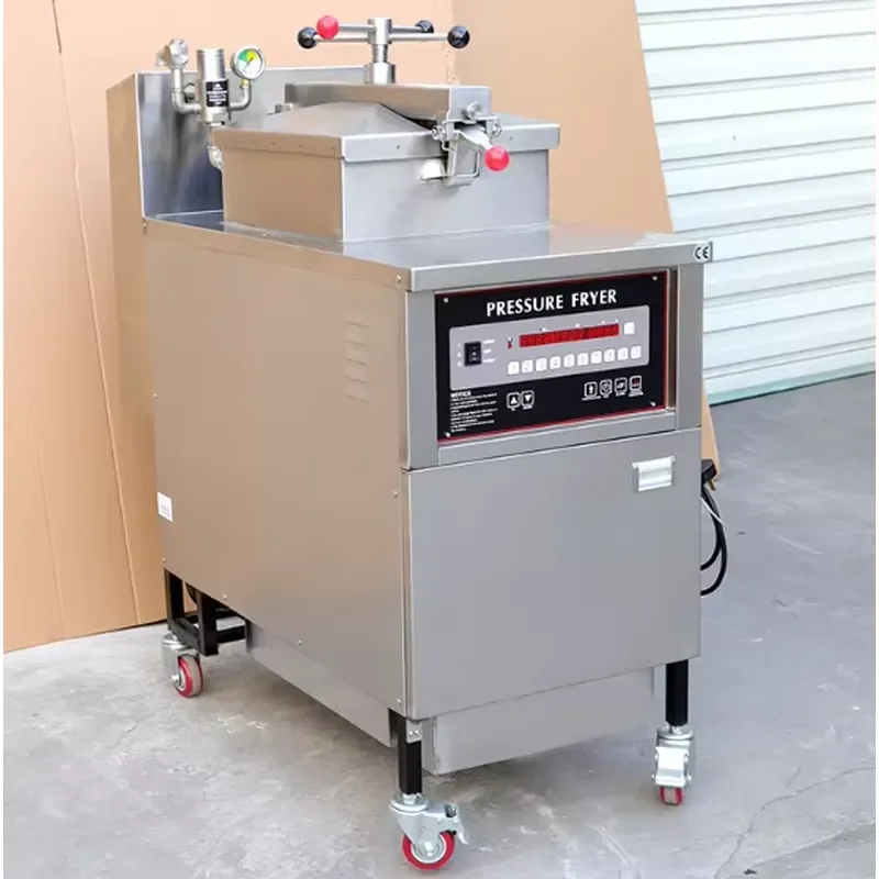 2026 Standing Chicken Fryer Restaurant Cooking Equipment Commercial Multipurpose Fried Chicken Machine