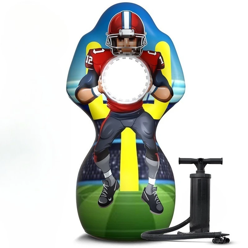 Rugby Baseball Target Inflatable Wall Take Over Tool Home Training Throwing Target