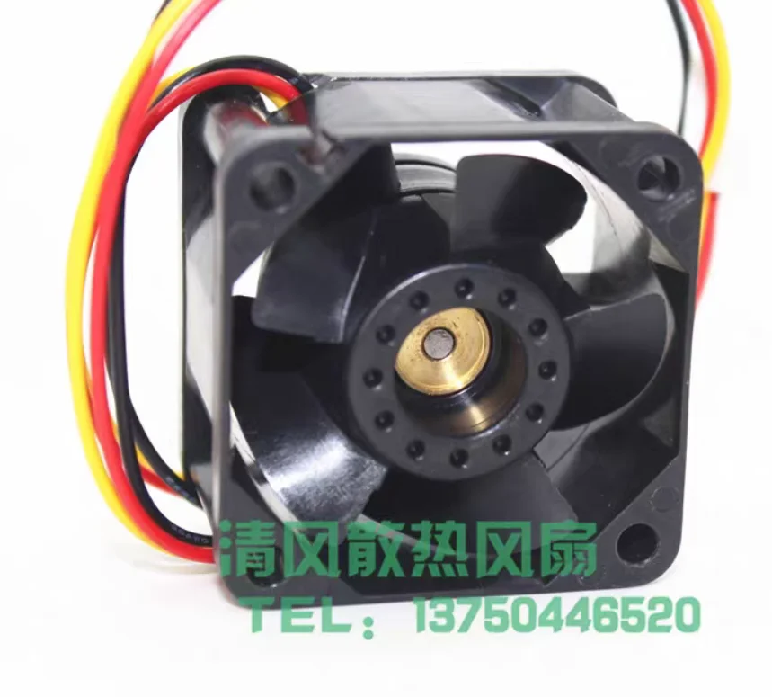 SANYO DENKI 109P0424F329 DC 24V 0.055A 40x40x28mm 3-Wire Cooling Fan