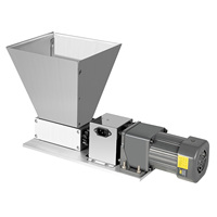 60W Electric Grain Grinder Mill, 75RPM Roller Commercial Crusher with 4L Hopper for Barley Feed Grist Chilli Salt Pepper Spice