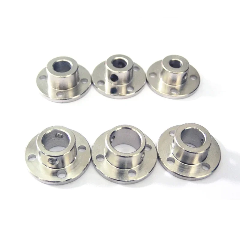 1PC 3/3.17/4/5/6/7/8/10/11/12/14mmmm Rigid Flange Coupling Motor Guide Shaft Coupler Motor Connector Shaft Axis Bearing Fittings