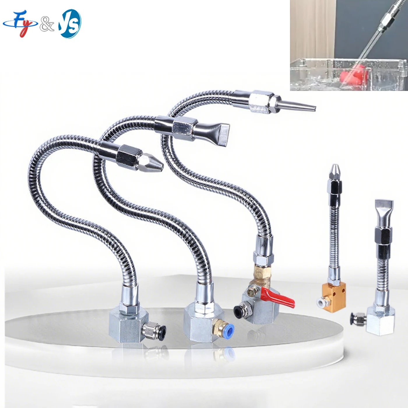 Hot-selling/Stainless Steel Nozzle, Metal Hose Blow-off Nozzle, Aluminum B Magnetic Base,duckbill Wind Nozzle