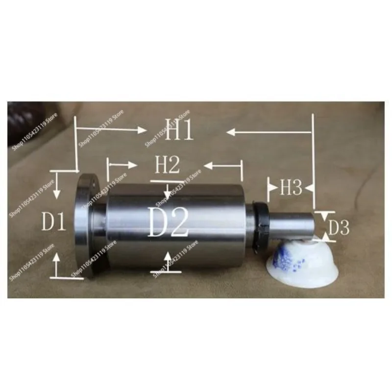 Suitable for Precision Lathe Spindle Assembly, 80-160mm Range with Reinforced Flange for Woodworking