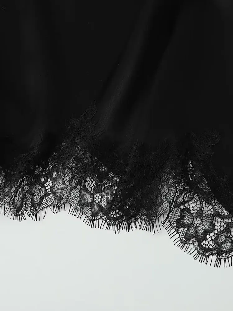 NLZGMSJ 2025  Lace Embellished Sleeveless Tops For Women Top Summer Camisole off Shoulder Casual Woman Tops Women's  Sexy Tank image 6