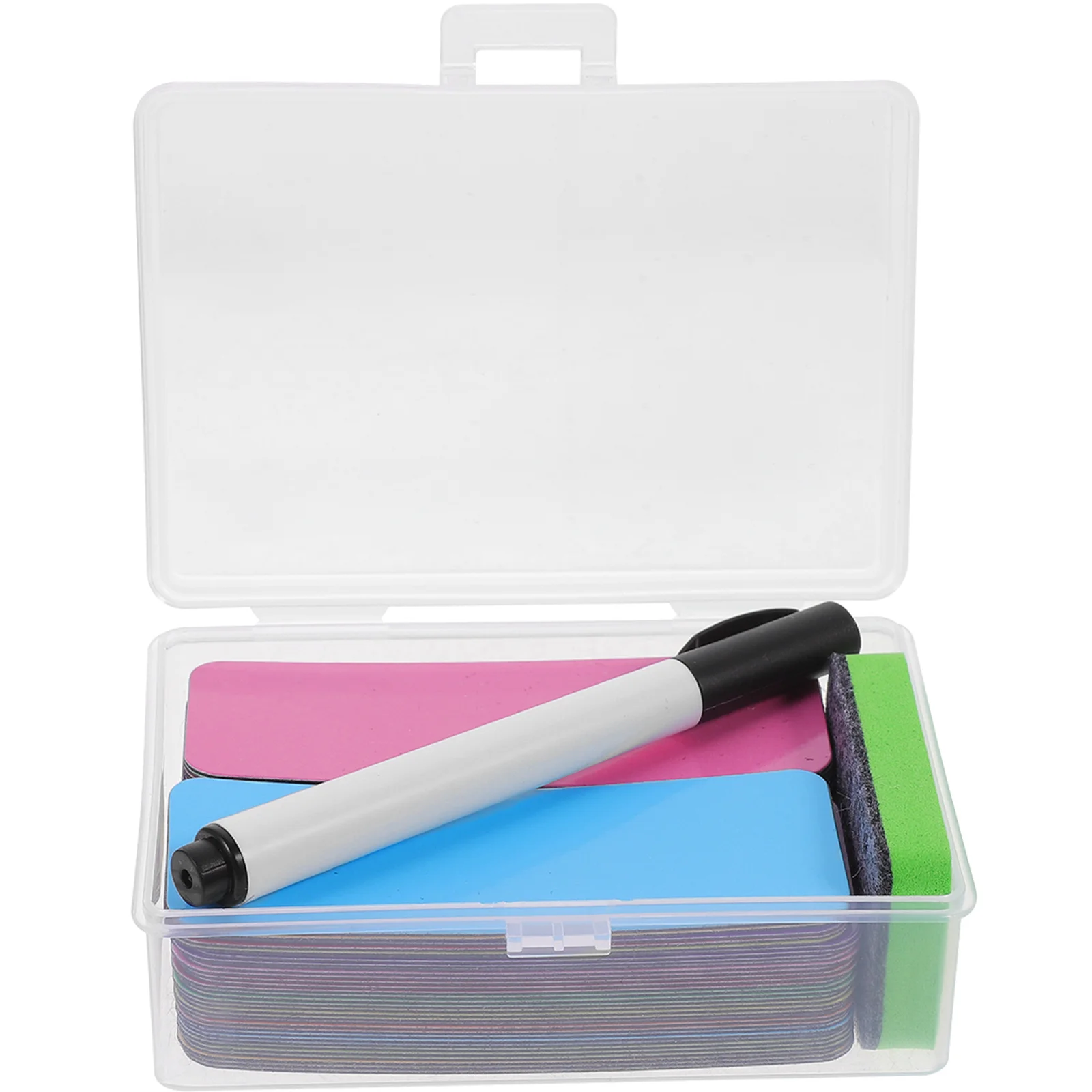 

Magnetic Whiteboard Labels Reusable Name Tags for Classroom Office Home Dry Erase Stickers with Pen Eraser Organizer Set