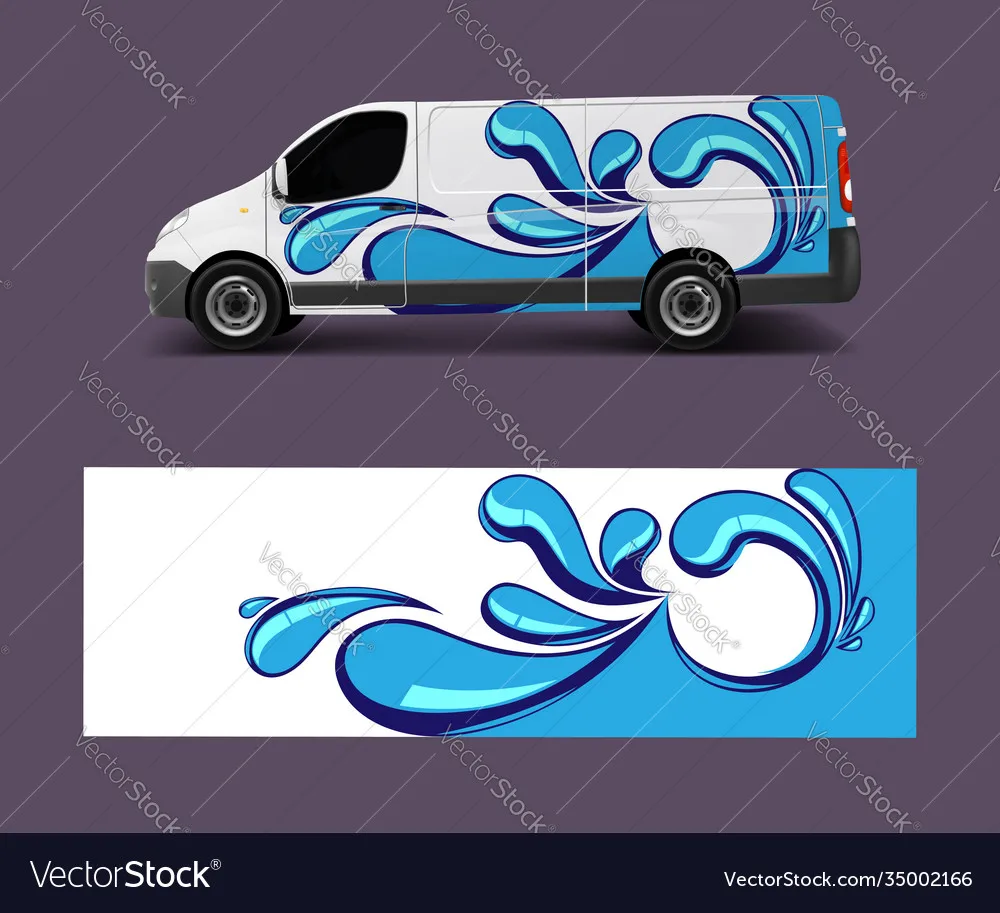 Pickup Simple Car Graphic Decal Full Body Racing Vinyl Wrap Car Full Wrap Sticker Decorative Car Decal Length 400cm Width 100cm