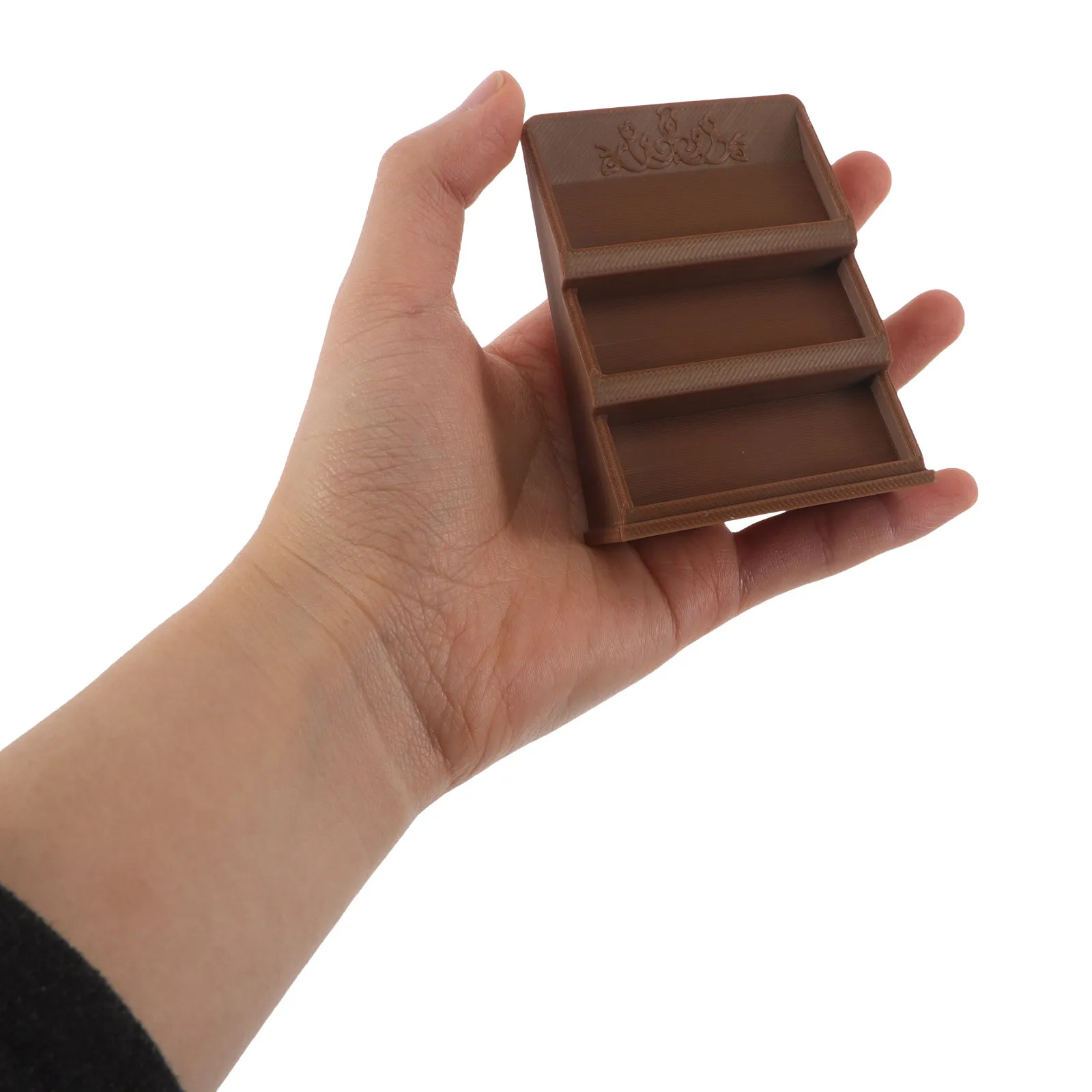 

2Pcs Vintage Magazine Rack Miniature Bookshelves Dollhouse for Tiny Books Display Shelf Decor Accessories Scale Miniatures