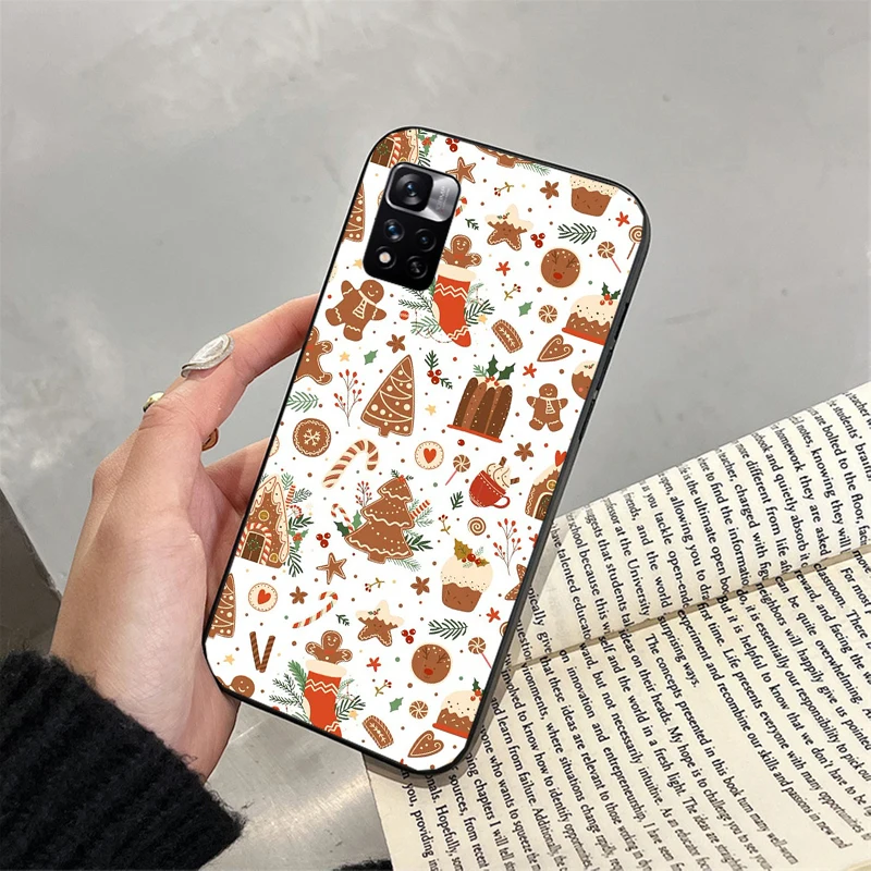 

Cartoon Cute Christmas Aesthetic Funda Phone Case For Xiaomi Redmi note 14 Pro 14 13 12 11 10 Pro 14S 12S 11S Redmi 14C 13C 10