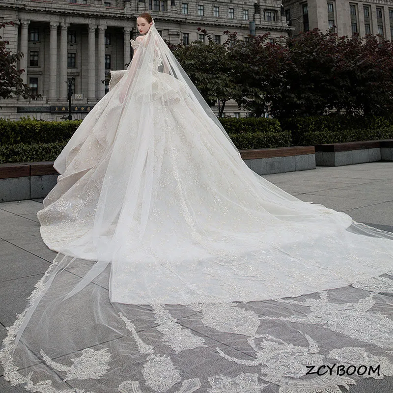 Customized Luxury Pearls Wedding Dress 2024 Sweetheart 3 In 1 Bridal Ball Gown Vintage Princess VS01 Plus Size Vestido De Novia