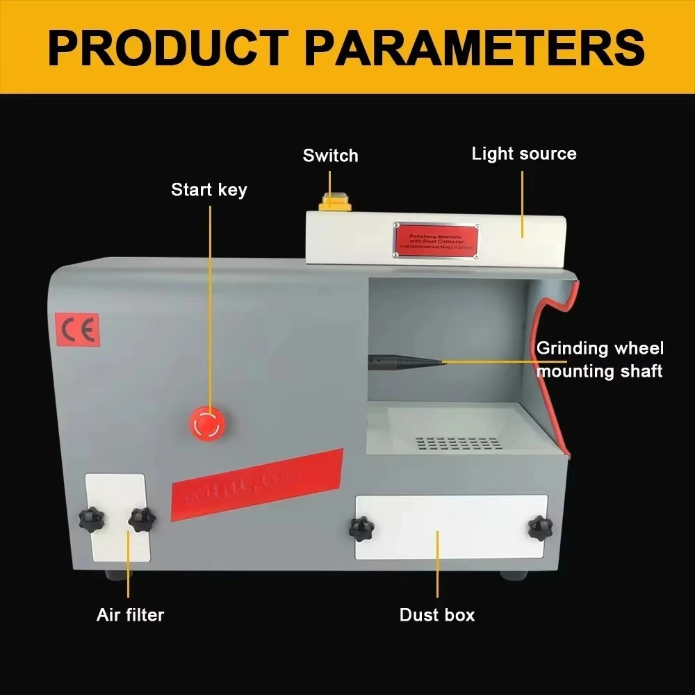 Jewelry Grinding Machine Polishing Machine Mini Polishing Grinding Motor Bench Grinder Polisher Polisher Machine