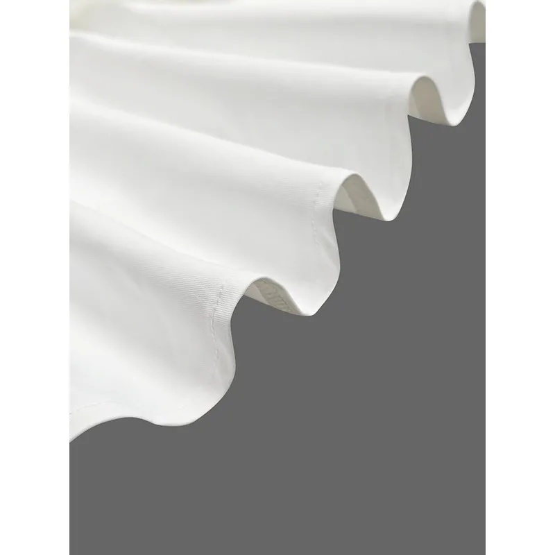 Branco decote em v manga puff em camadas bolo vestido 2026 primavera outono a linha de cintura alta multi camada casamento convidado vestidos max 189238