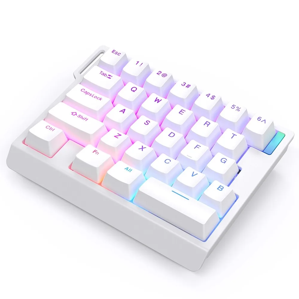 

ZUOYA HE30/65 клавиатура с магнитным переключателем, одноручная проводная RGB, горячая замена, АБС-пластик, 8 кГц, низкая задержка, электронная спортивная помощь