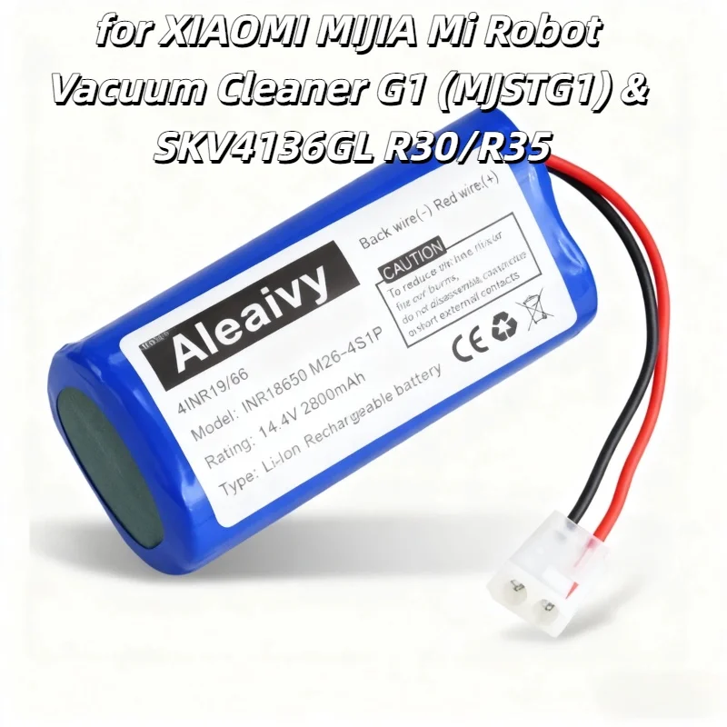 

Литий-ионный аккумулятор H18650CH-4S1P 14,8 В, 4000 мАч — Essential, для робота-пылесоса XIAOMI MIJIA Mi G1 (MJSTG1) и SKV4136GL R30/R35