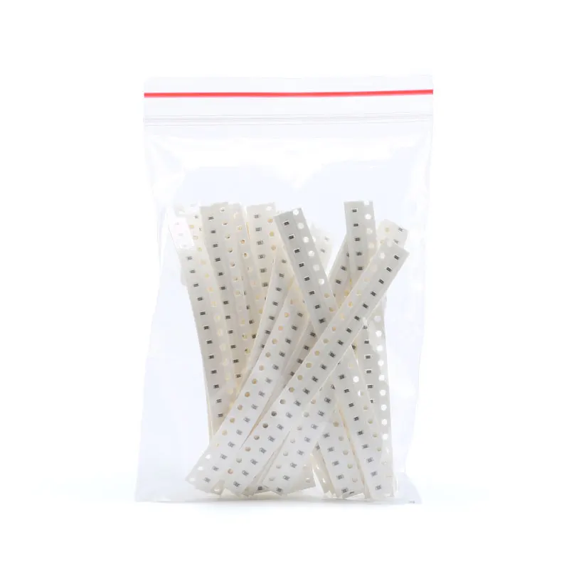 1000pcs/420pcs 0805 SMD Resistor Resistance Assorted Kit 5% Sample Kit 240K ~5.1M 1% 3K ~ 4.7M 1% 1R ~ 2.7K Electronic Component