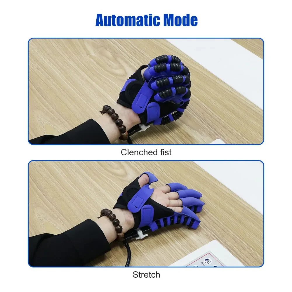 Rehabilitation Robot Gloves Hemiplegia Left Right Hand Finger Function Stroke Recovery Device for Dysfunction Paralysis Patient