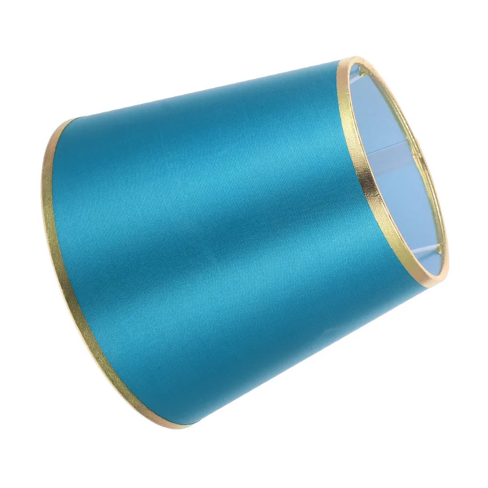 Small Cloth Lampshade E27 Base Indoor Light Cover Suitable for Desk Wall Lamp Vintage Drum Lamp Shade Decorative Lighting