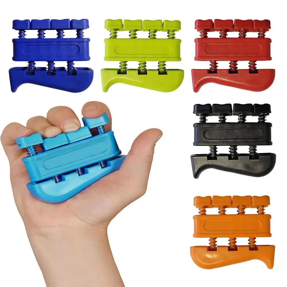 Grip Strength Trainer Finger Exerciser Musicians Climbers Portable Grip Trainer Hand Strengthener with Multiple Weight Options