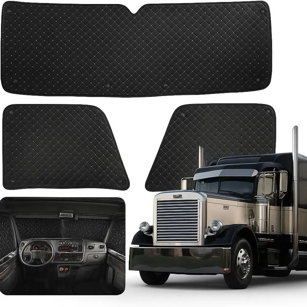 

Оконная крышка для Peterbilt 386 388 389 — трехслойная изолированная затемняющая конструкция, теплоотделение, блокировка УФ-излучения, шумоподавление Heavy-D