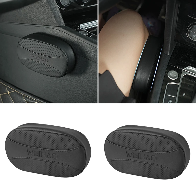 

Car leather legs with leg cushions for comfortable driving Car interior accessories Car accessories accessories for cars woman