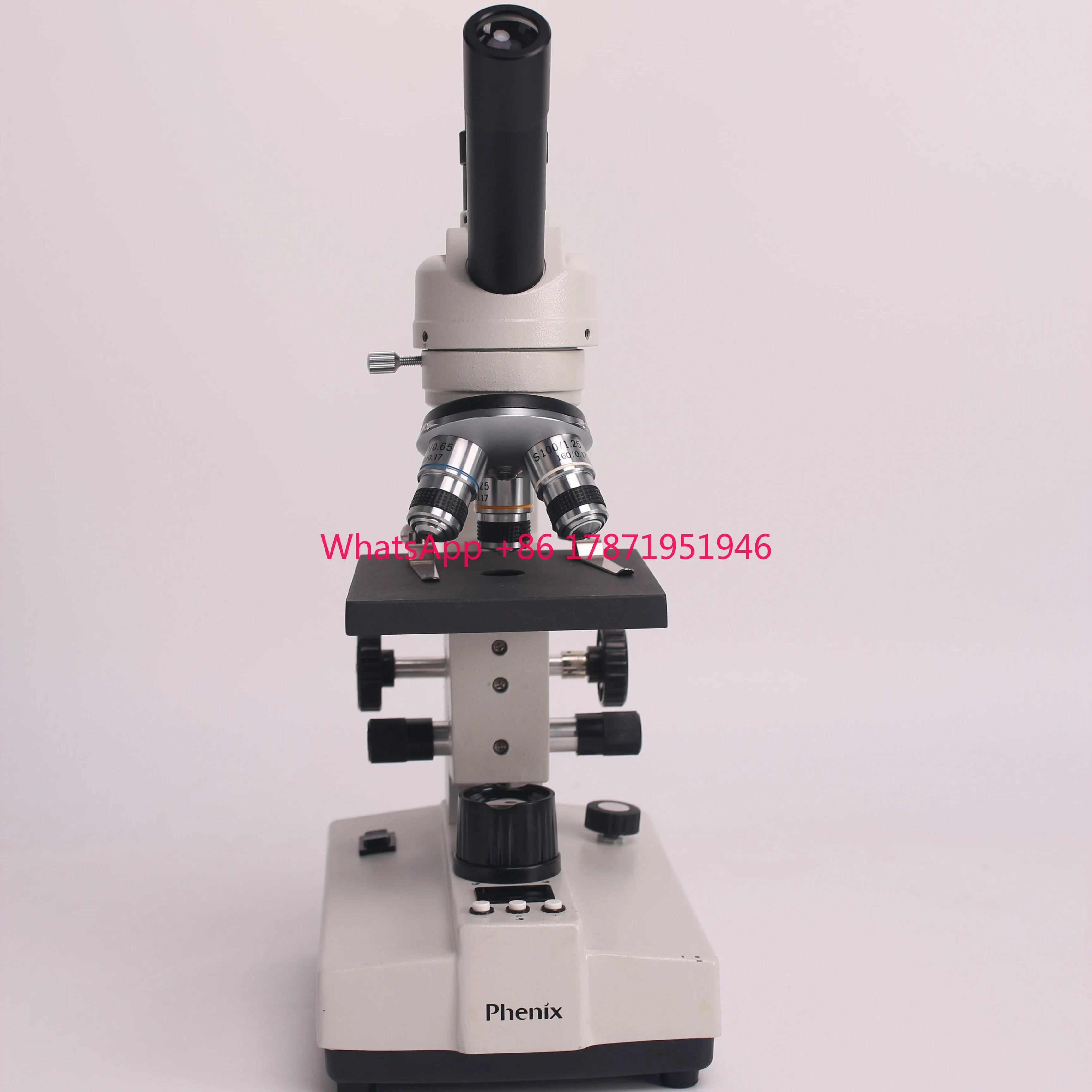 XSP-30 Series Portable 40X-640X Heating Stage Sperm Thermostat Biological Microscope Laboratory Veterinary microscope