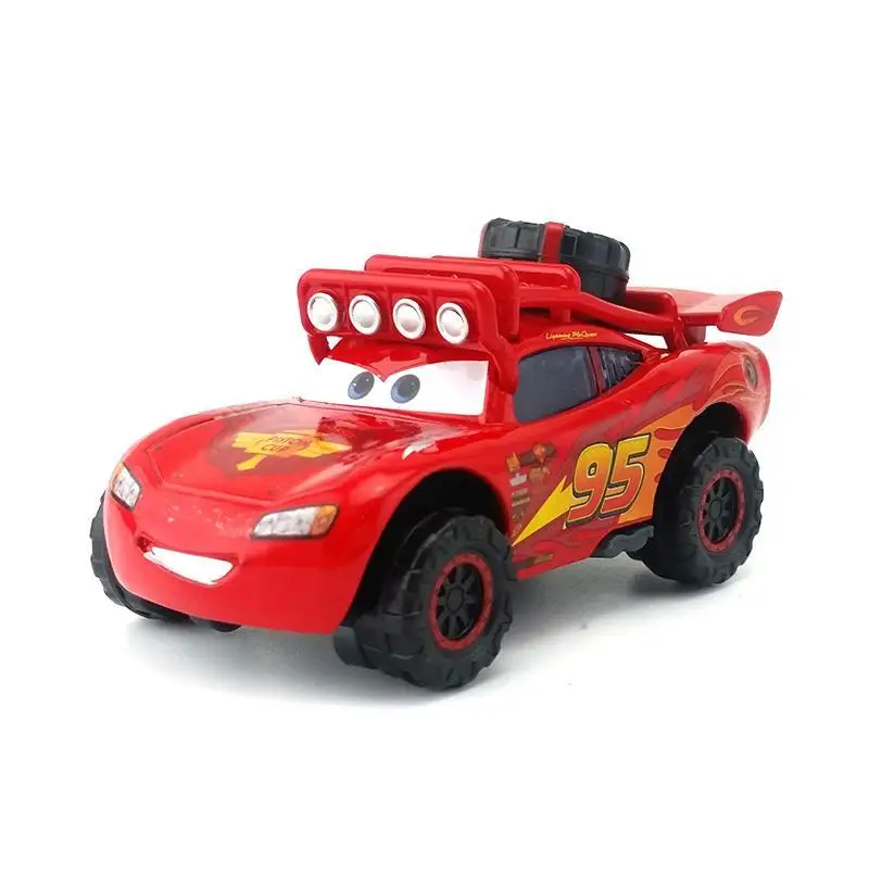 Disney Animation Lightning McQueen Alloy Racing Creative Personalized Off-Road Car Model Children's Toy Car Desktop Ornament