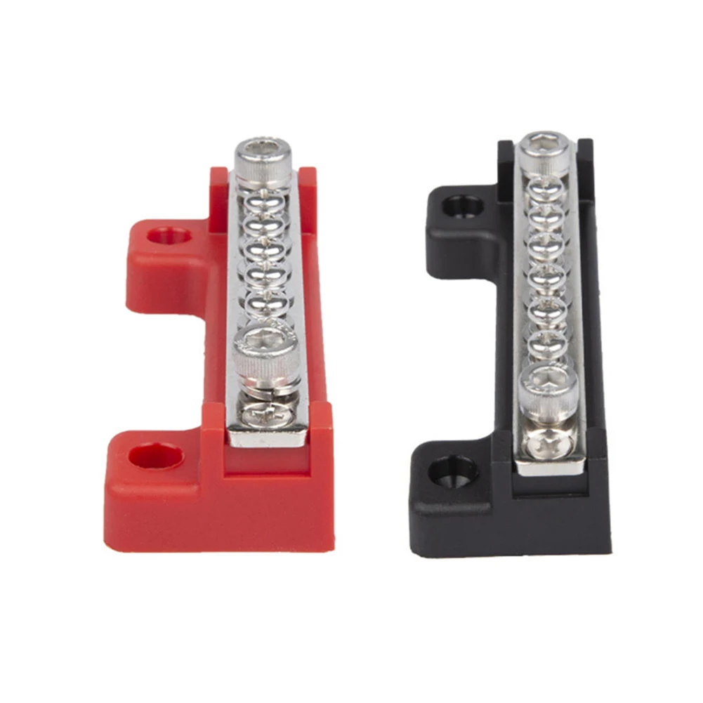 12V Distribution Block Bus Bar Professional Car Power Distribution Earthing Block For Automobile