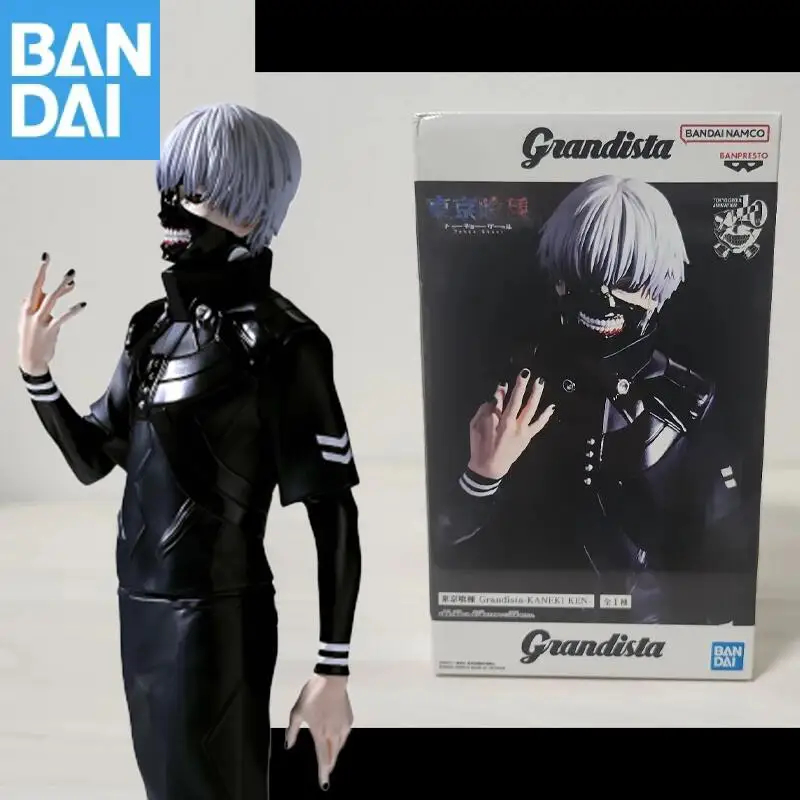 

Подлинная Bandai Banpresto Tokyo Ghoul Grandista Kaneki Ken ПВХ в наличии, оригинальная аниме-фигурка, модель, коллекционная фигурка, игрушки, подарок